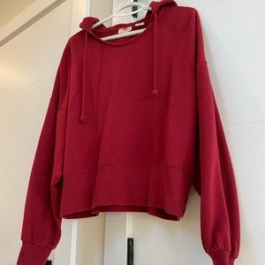 Levi’s red hoodie